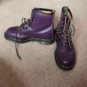 Dark Purple Dr Martens